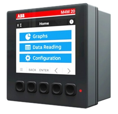 ABB M4M 20 I/O Network Analyzer - Modbus RTU - IP54 - EAN 2CSG251161R4051 