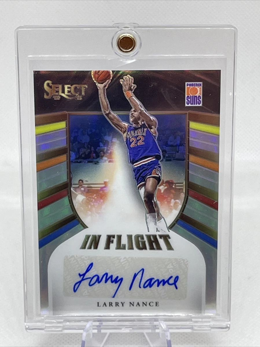 Larry Nance Sports Trading Card Singles Autographed Basketball for 