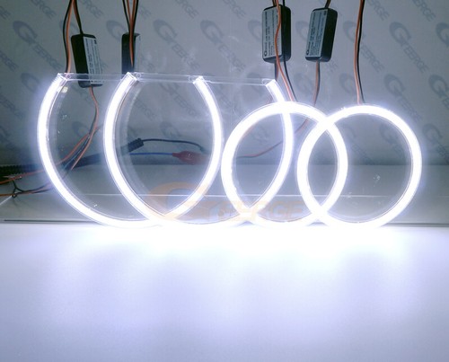 For BMW X5 E70 2007 - 2012 2013 Ultra Bright COB Led Angel Eyes Kit Halo Rings - Picture 2 of 11