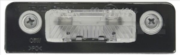 Left and right TYC 15-0541-00-2 Licence Plate Light for SKODA