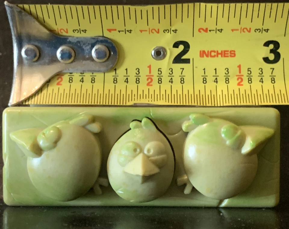 Angry Birds Go! Jenga Tower Knockdown Game Hasbro 2013 Replacement Part Block - Image 2 of 3