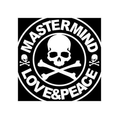 17x17 Print - mastermind JAPAN Skull and Crossbones Love & Peace
