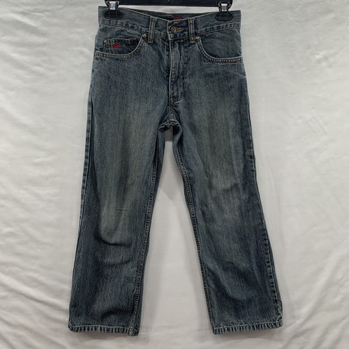 Tony HAWK Boys Straight Slim Leg Medium Wash 100% Cotton Denim Jeans Size 10 - Picture 1 of 12