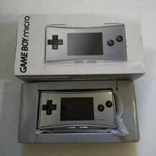 Nintendo Gameboy Micro Silver Box Console Charger BOX