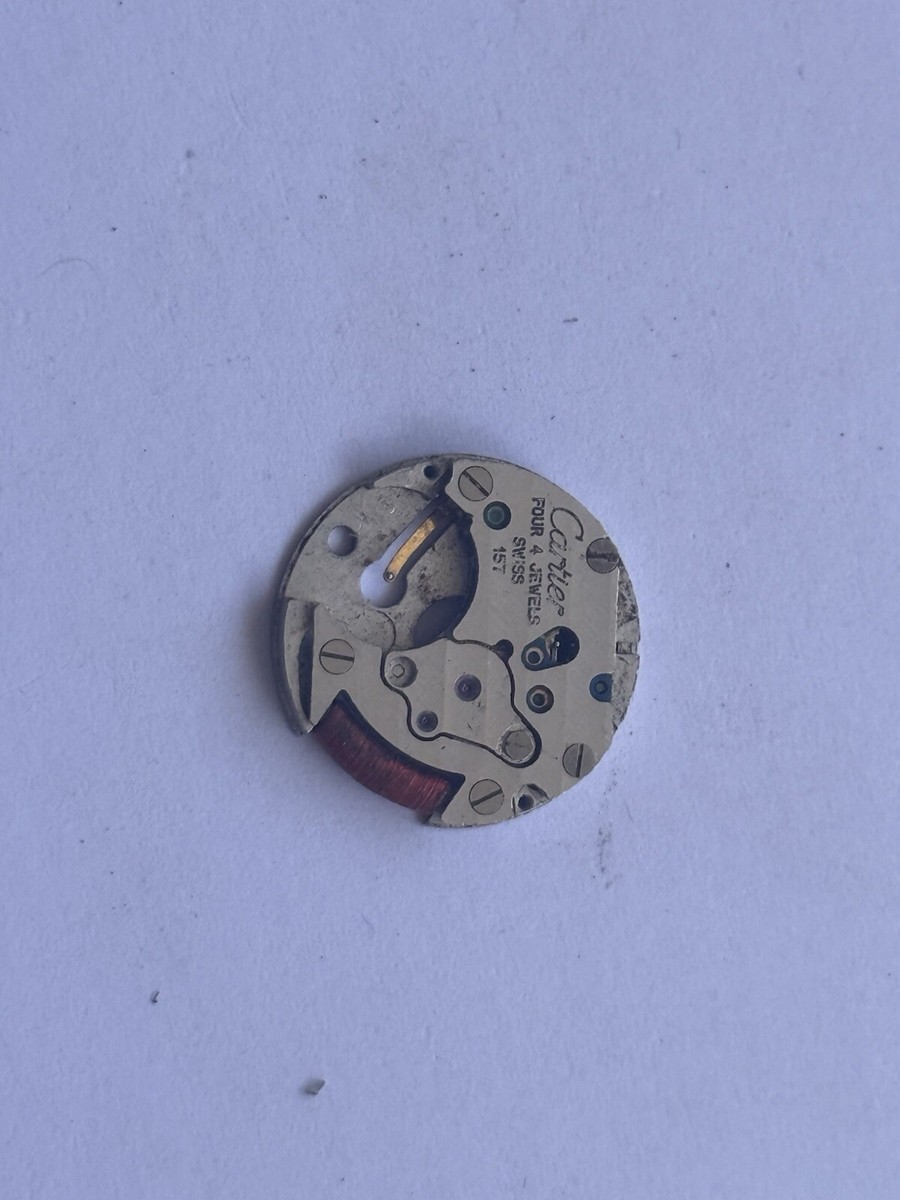 Cartier 157 Cartier Watch Movements Eta Original Cartier Quartz