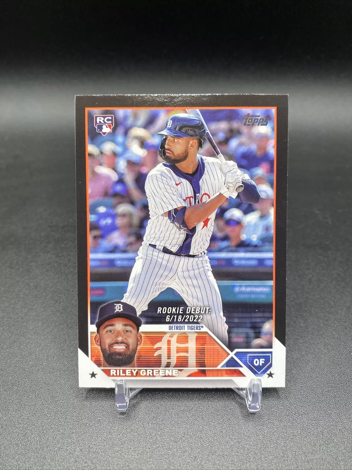2023 Topps Update Series - Rookie Debut Black #US298 Riley Greene /72 (RC) 🔥🔥
