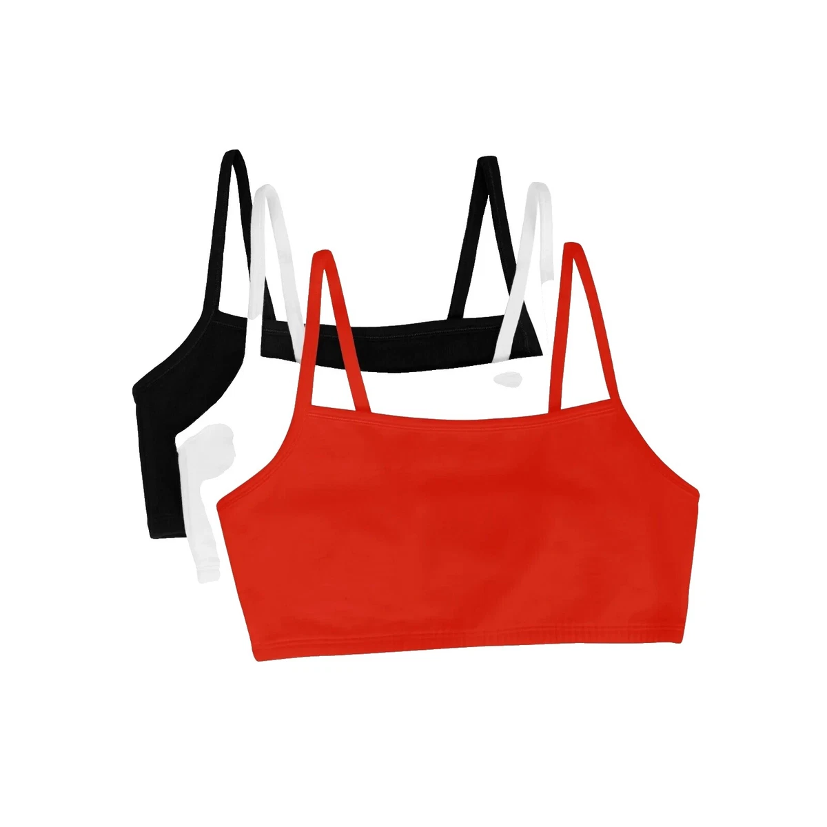 Fruit of the Loom Seamless Soft Cup Bra (Pack of 2) Reggiseno Morbido