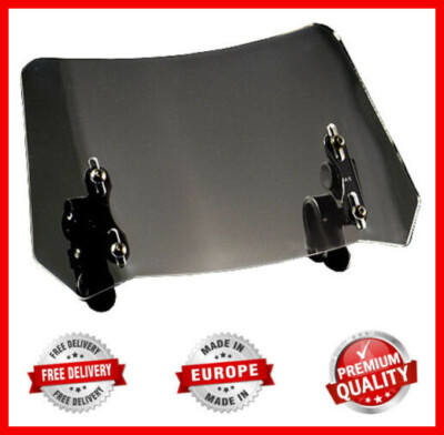 WINDABWEISER WINDSCHILD EINSTELLBARE WINDSCHUTZSCHEIBE SPOILER FÜR MOTORRAD