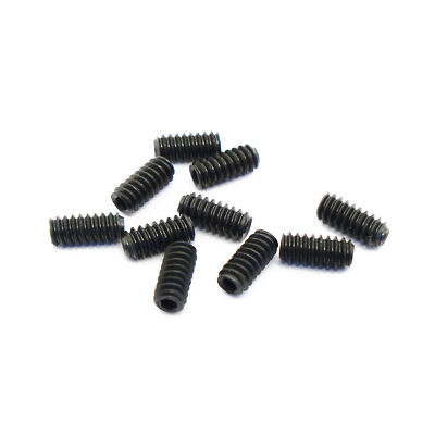 #4-40 x 1/4'', Socket Set Screws Cup Point, 45H Steel, Black Oxide