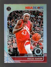 2019-20 HOOPS PREMIUM SILVER PRIZM #182 PASCAL SIAKAM TORONTO RAPTORS