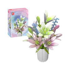 Mould King 10057 Lily Flowers Bouquet Building Set 1006 PCS