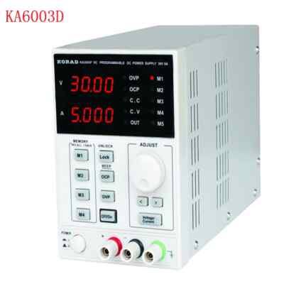 Dc Adjustable Regulated Power Supply KA3005D/P, Linear Programmable 60V5A30V10