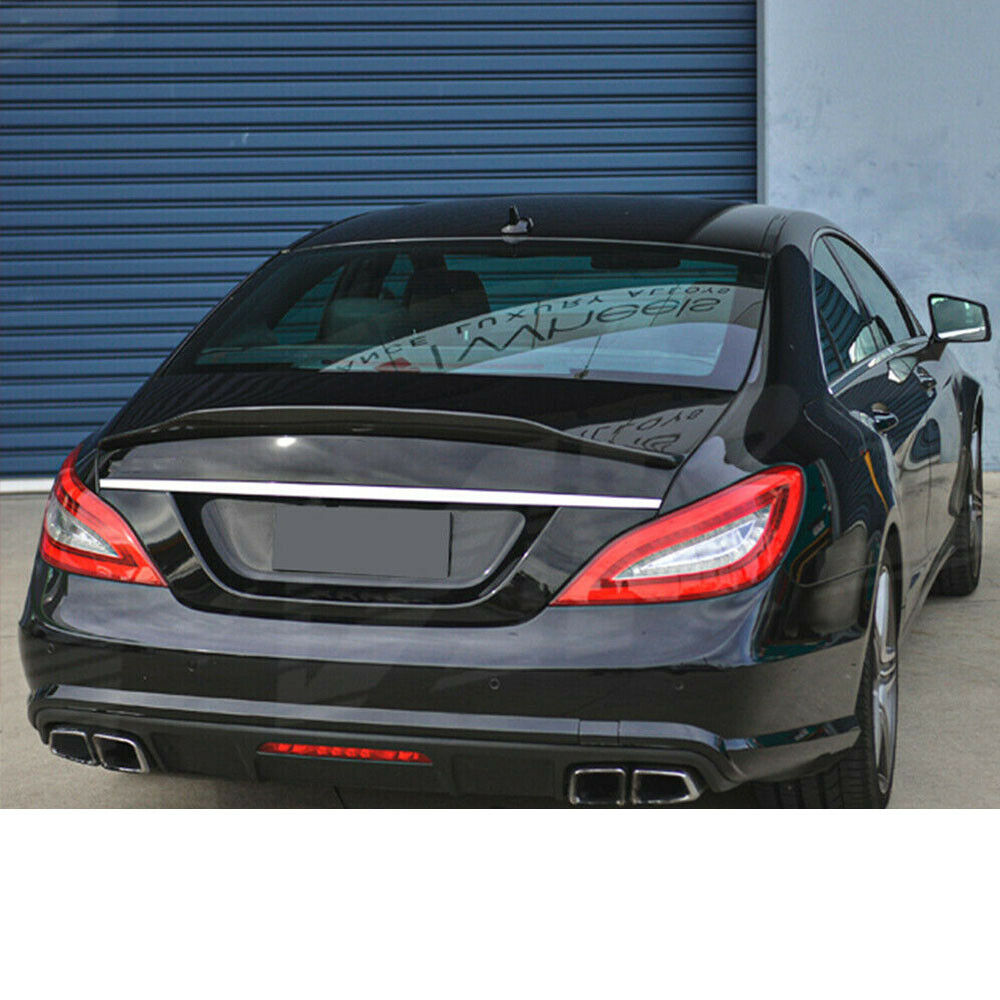 REAL Carbon Rear Trunk Spoiler Wing For Benz W218 CLS400 CLS500 CLS550