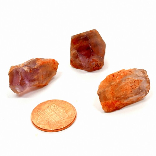 Amétrine Brute Naturelle Du Brésil 4.11 Carats - Baguette Violet/jaune, Pure à La Loupe, Non Traitée