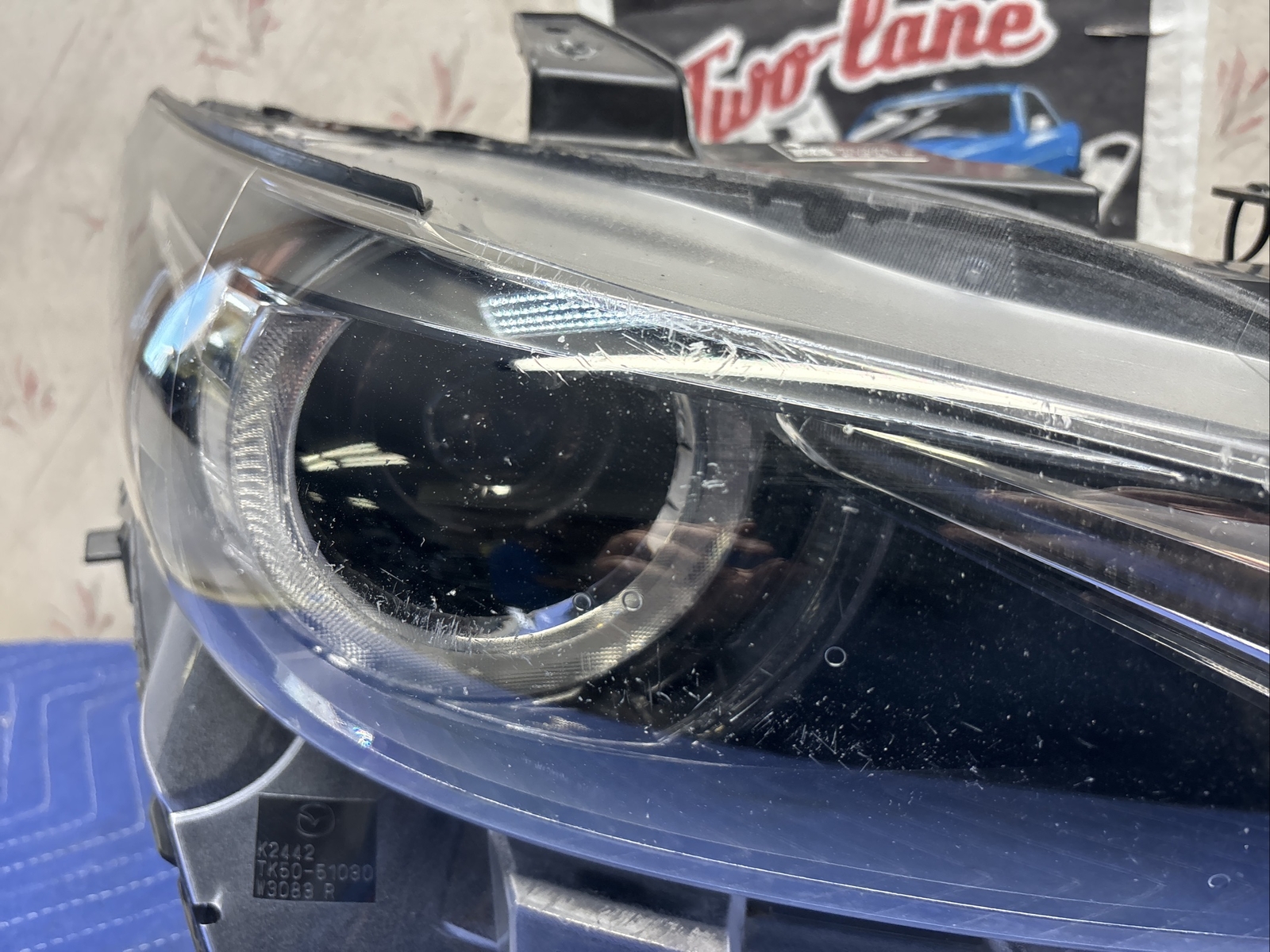 2016 2017 2018 2019 Mazda Cx-9 Cx9 OEM Right LED Headlight With