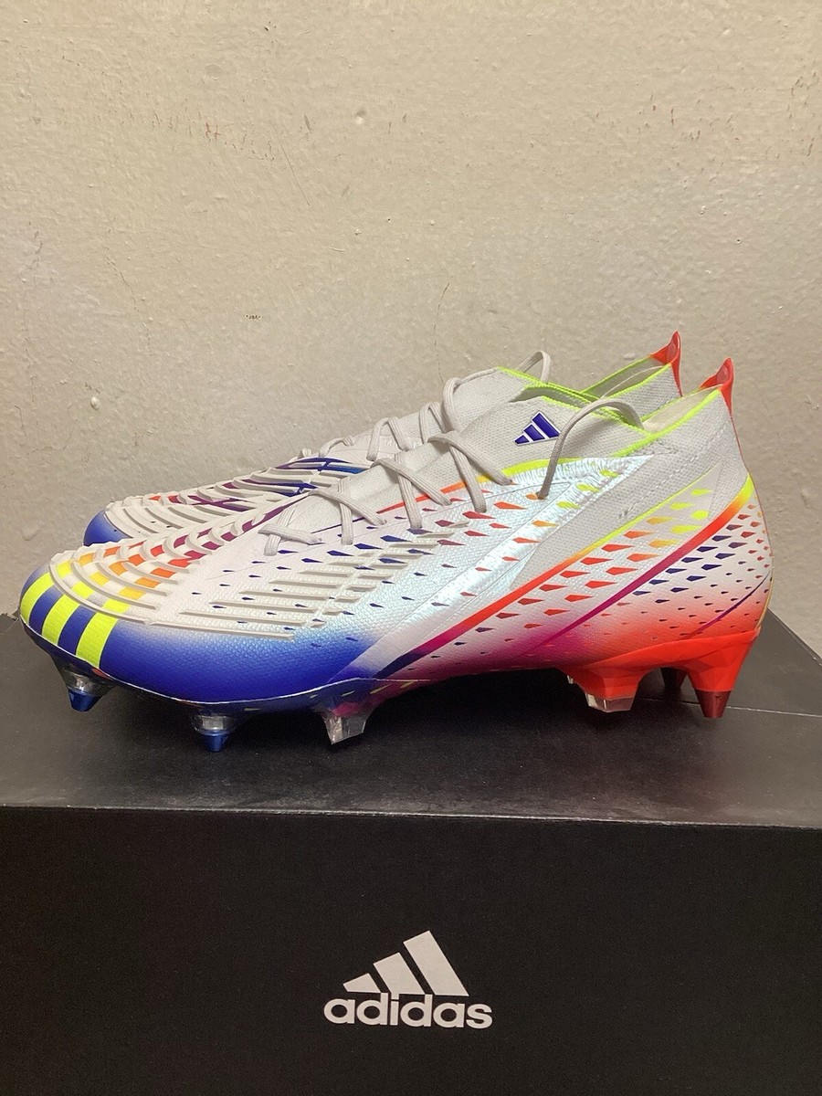 ADIDAS PREDATOR EDGE.1 SG-PRO WHITE ( SOCCER SHOES/CLEATS SIZE 9.5