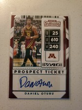 Daniel Oturo 2020-21 Panini Contenders Draft Picks #81 Autograph Rookie Auto RC 