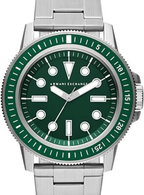 Armani Exchange AX1860 Men's Stainless Steel Dive Inspired Watch