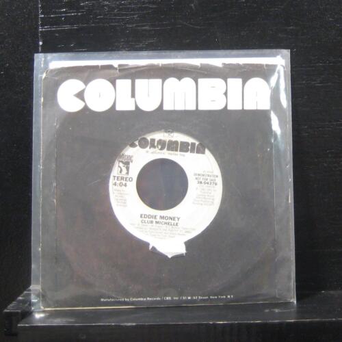 Eddie Money - Club Michelle / Black On The Road 7" Mint- 38-04376 Vinyl 45 Promo - Picture 1 of 2