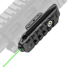 SOLOFISH Green Laser Sight Magnetic Rechargeable Low Profile Dual Picatinny Rail