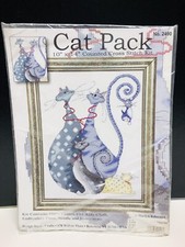 Design Works Counted Cross Stitch Kit 10"X14" -Cat Pack 2490, NIP 