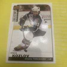 Slava Kozlov  #179  - Upper Deck        - 2009/10    Carte de hockey