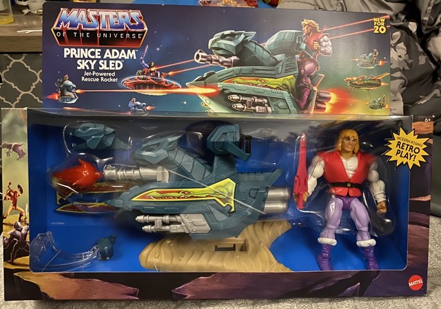 Mattel Masters of the Universe Origins Prince Adam's Sky Sled Action Figure - GPP30 for sale