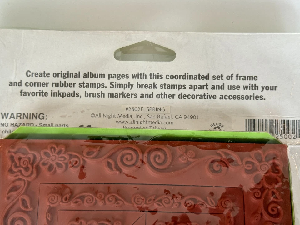 Marco de sello de goma para toda la noche soporte de espuma de esquina de resorte borde de mariposa Foto 4 de 4