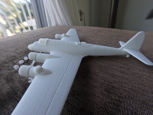 1/144 Scale Piaggio P108 Bombardiere Plane 3D printed. Ready to be painted - Picture 4 of 6