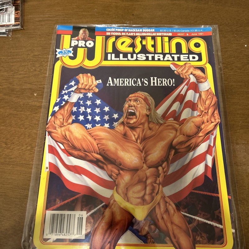 Pro Wrestling Illustrated June 1991 Magazine Hulki Hogan Jim Dugan WWF PWI