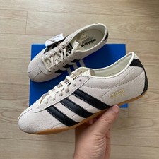 adidas TOKYO Womens Suede Sneakers White Beige JI0182