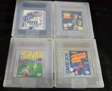 Gameboy NHL 2000 Tennis Motocross Maniacs Toy Story Black Carrying Case Lot