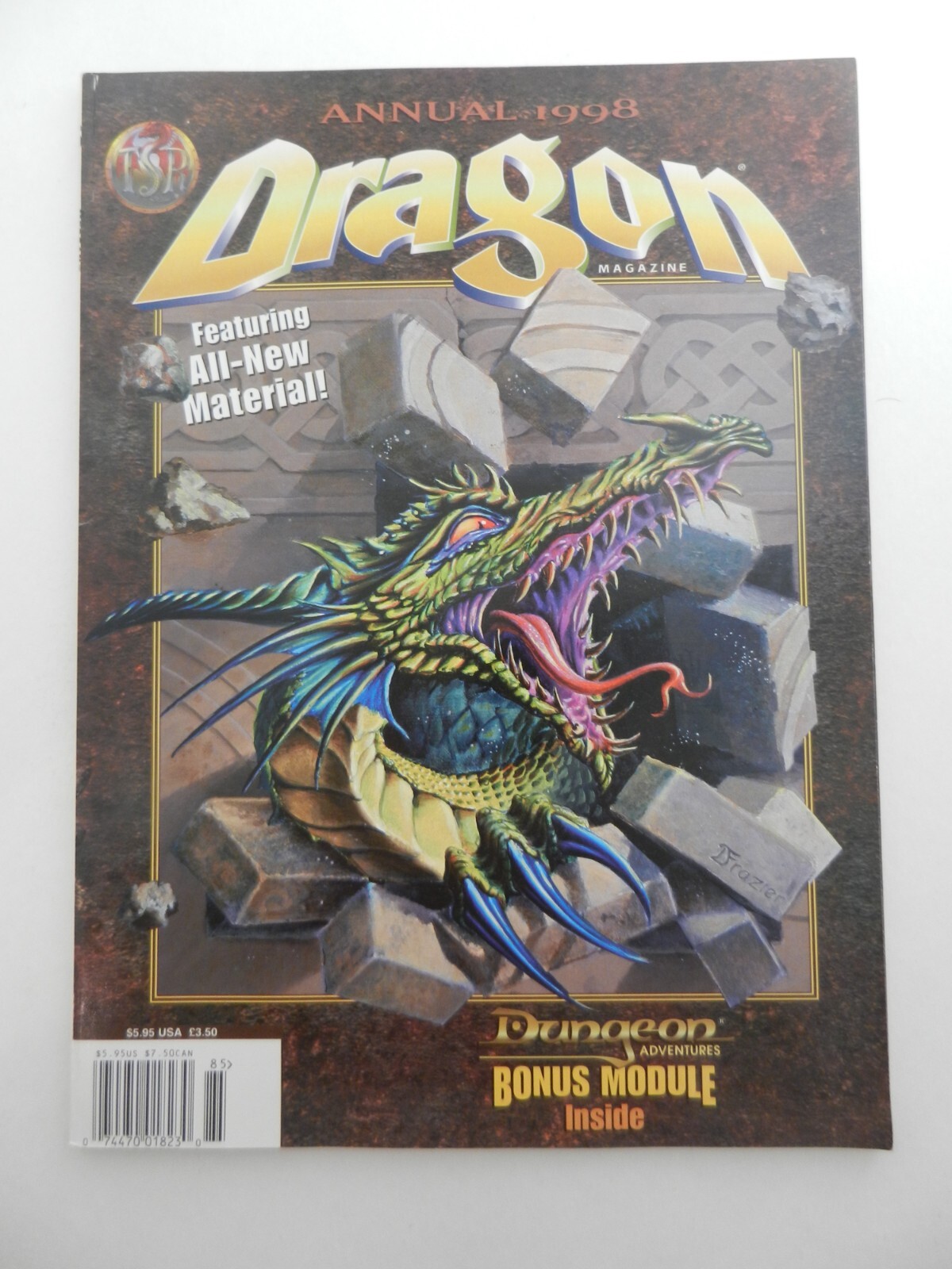 Dragon Magazine Annual 31998 TSR Inc. Dungeons & Dragons with Bonus