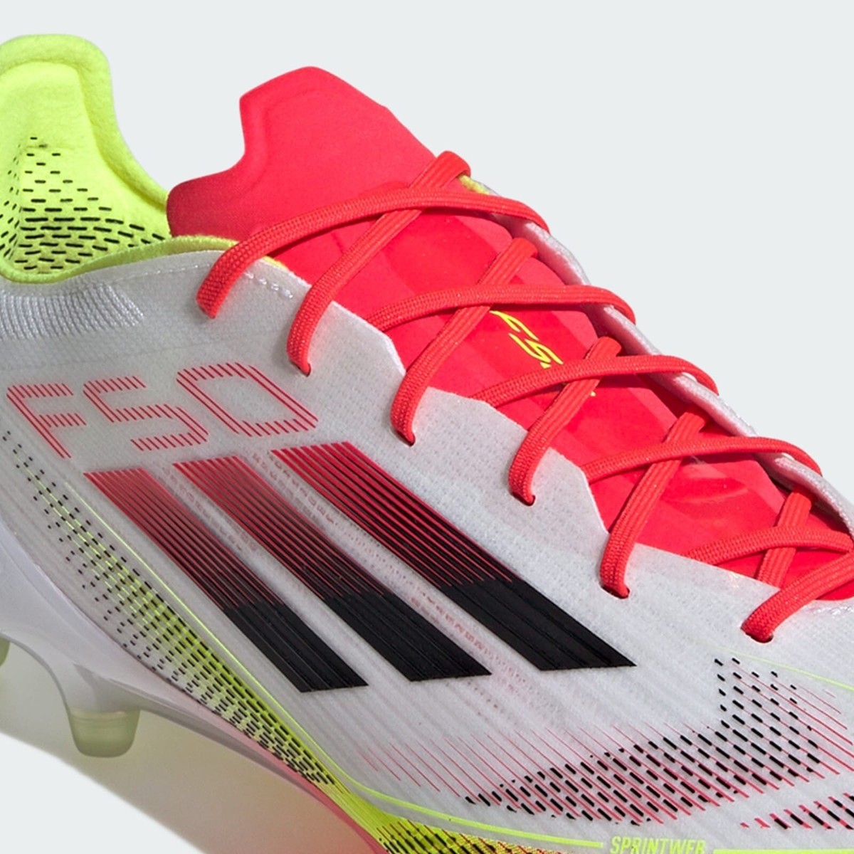 adidas F50 Elite AG Cloud White Core Black Solar Yellow