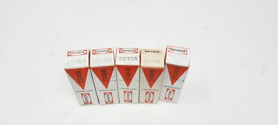 30 Vintage Raytheon 4DT6A Sharp Cutoff Pentode Tube Valve