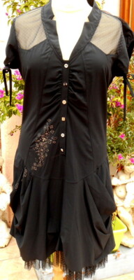 Kleid * Mode gehört dir * LMV Gr. 38 40 Modell Pretty schwarz/kurz neu s/et