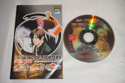 King of Fighters Orochi Saga (Sony Playstation 2 ps2) w/ Manual JAPAN