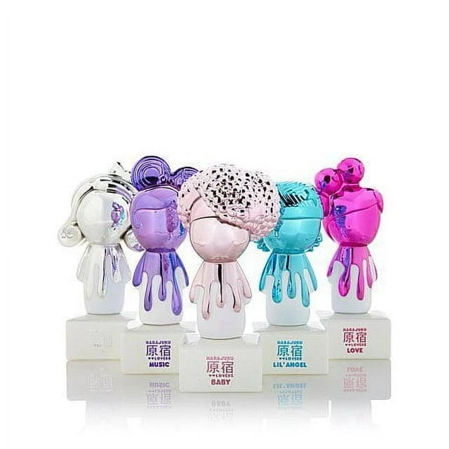 Lovers Pop Electric By Harajuku For Women Gift Set 5 PC 0.5oz Each