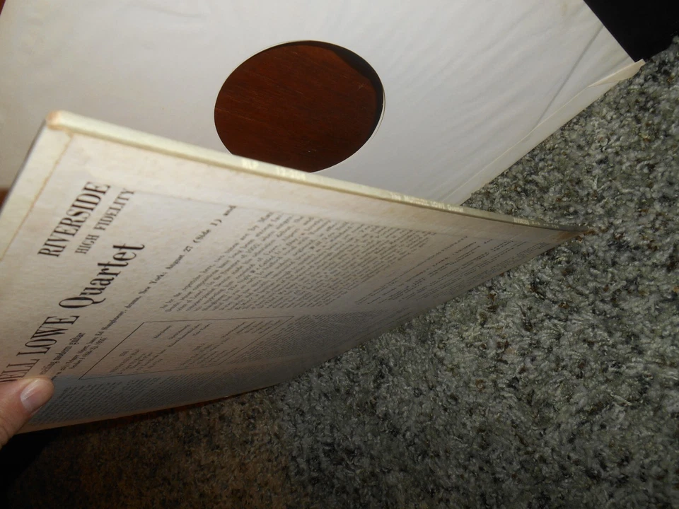 MUNDELL LOWE Quartet RIVERSIDE RECORDS RLP 12-204 VINTAGE 1959 DG MONO JAZZ LP - Image 4 of 4