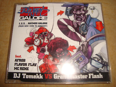 DJ TOMEKK vs GRANDMASTER FLASH ft AFROB FLAVOR FLAV MC RENE -1,2,3 Rhymes Galore