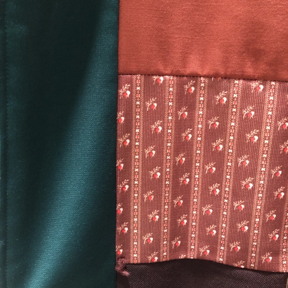 De Colección 78” Edredón Tamaño Completo Lodge con Patrón de Retazos Retro Años 70’s Manta Colores Foto 3 de 4