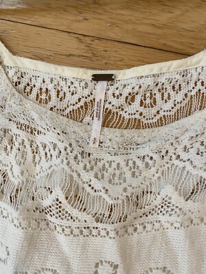 Free People White Lace Overlay Dress with Slip Size small | eBay Free People White Lace Overlay Dress with Slip Size small | eBay