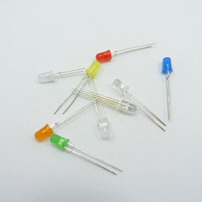 5 mm ultrahelle milchige/diffuse/klar/blinkende LED-Dioden-Lichtstrahler