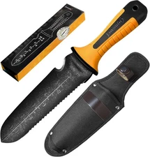 Garden Knife with Sheath Stainless Steel Hori Hori