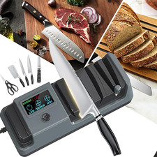 5 in 1 Electric Knife Sharpener-3 Rotational Speed Adjustable Knife Sharpener US