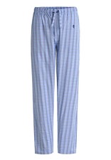 Herren Schlafanzughose Lang Baumwolle Kariert Blau 8943 El B&uacute;ho Nocturno