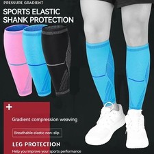Sports Compression Leg Sleeve Shin Calf Support for Running Exercise