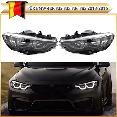 Frontscheinwerfer für BMW F32 F33 F36 F82 13-16 LED-Scheinwerfer Upgrade LCI DE