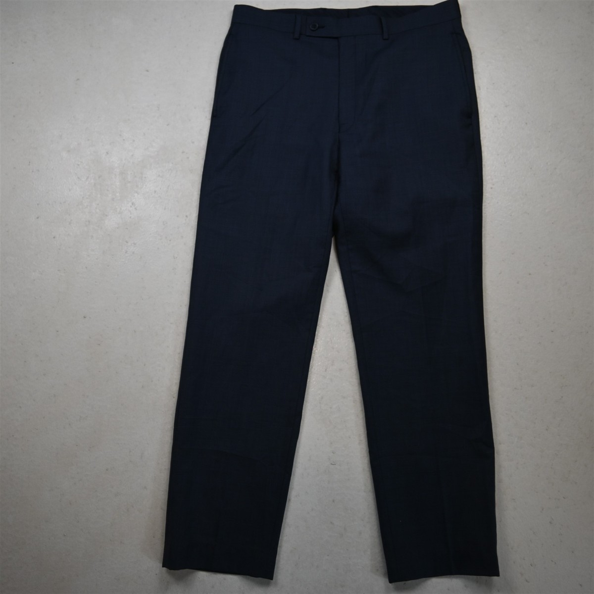 Calvin Klein 33x30 Blue 100% Wool Slim Fit Dress Mens Pants | eBay Calvin Klein 33x30 Blue 100% Wool Slim Fit Dress Mens Pants | eBay