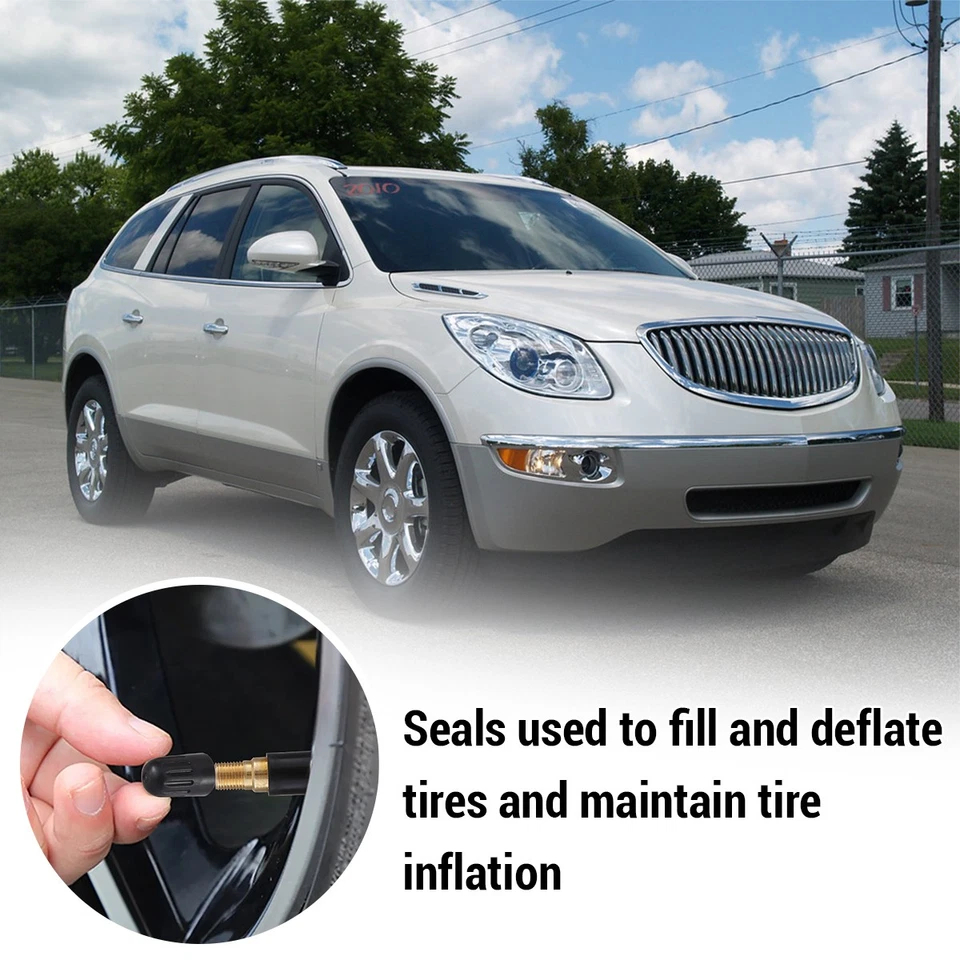 TPMS 20008 Tire Pressure Sensor Valve Stem Rubber For Chevrolet Ford Dodge Buick - Image 2 of 4